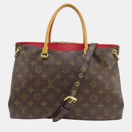 Louis Vuitton: Коричневая сумка-шоппер 