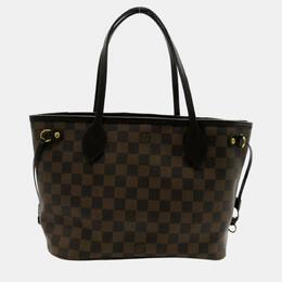 Louis Vuitton: Коричневая сумка  Neverfull