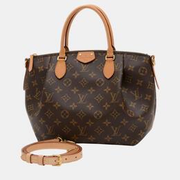 Louis Vuitton: Коричневая сумка 