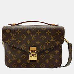 Louis Vuitton: Коричневая сумка  Pochette