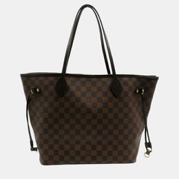 Louis Vuitton: Коричневая сумка  Neverfull MM