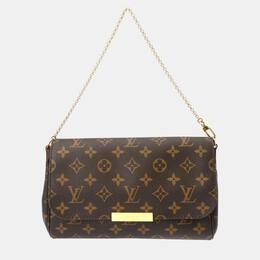 Louis Vuitton: Коричневая сумка 