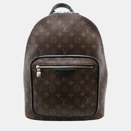 Louis Vuitton: Коричневый рюкзак 