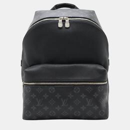 Louis Vuitton: Чёрный рюкзак 