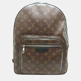 Louis Vuitton: Коричневый рюкзак 