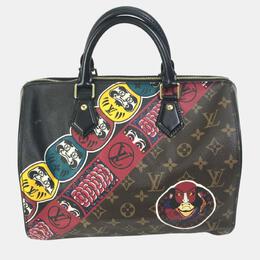 Louis Vuitton: Коричневая сумка 