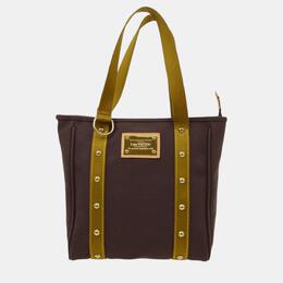 Louis Vuitton: Коричневая сумка-шоппер 