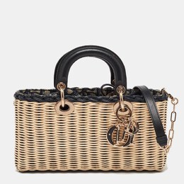 Dior: Бежевая сумка 