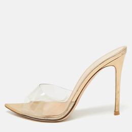Gianvito Rossi: Прозрачные сандалии  Elle