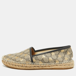 Gucci: Коричневые мокасины  GG Supreme
