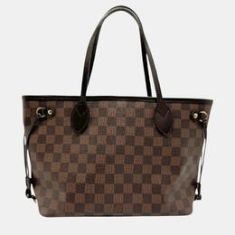 Louis Vuitton: Коричневая сумка  Neverfull