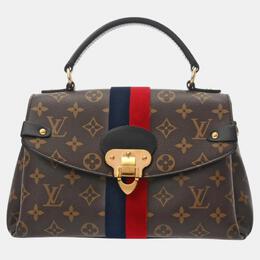 Louis Vuitton: Коричневая сумка 