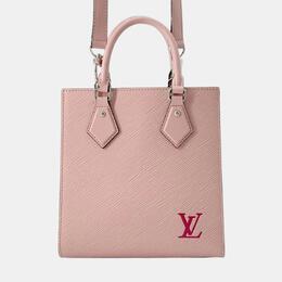 Louis Vuitton: Розовая сумка  Épi