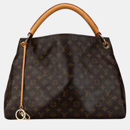 Louis Vuitton: Коричневая сумка 