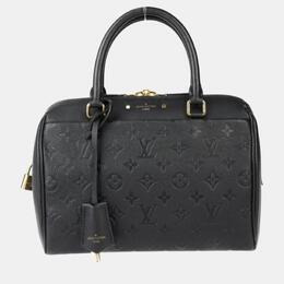 Louis Vuitton: Чёрная сумка  Speedy