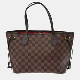 Louis Vuitton: Коричневая сумка  Neverfull