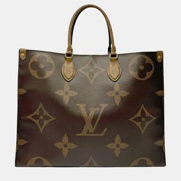 Louis Vuitton: Коричневая сумка 