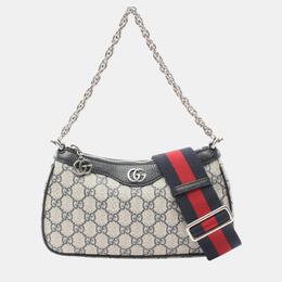 Gucci: Бежевая сумка  GG Supreme