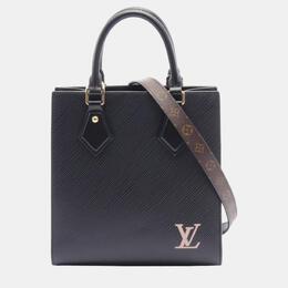 Louis Vuitton: Чёрная сумка  Épi