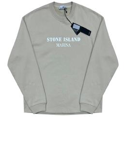 STONE ISLAND: Толстовка с принтом 