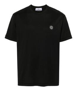 STONE ISLAND: Чёрная футболка 