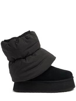 UGG: Чёрные ботинки  Classic Mini