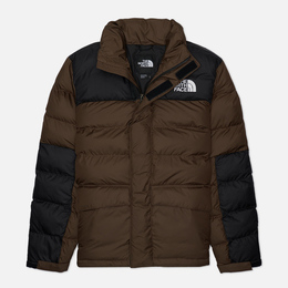 The North Face: Коричневый пуховик 