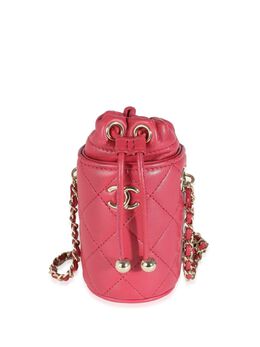 CHANEL Pre-Owned: Тёмная сумка 