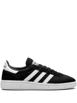 adidas: Чёрные кроссовки  Handball Spezial