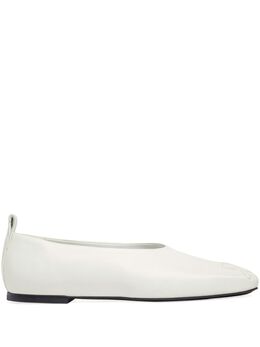 Courrèges: Белые лоферы 