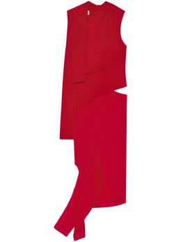 Courrèges: Драпированное платье 