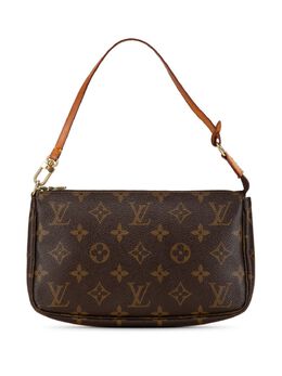 Louis Vuitton Pre-Owned: Коричневая сумка 