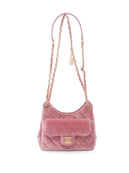 CHANEL Pre-Owned: Розовая сумка 