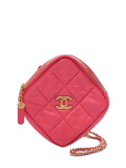 CHANEL Pre-Owned: Розовая сумка через плечо 