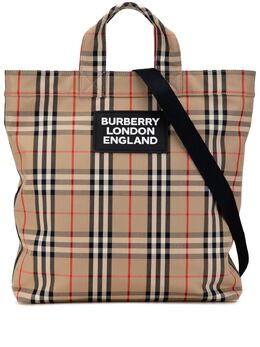 Burberry Pre-Owned: Коричневая сумка 