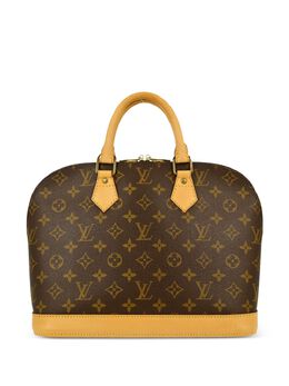 Louis Vuitton Pre-Owned: Коричневая сумка 