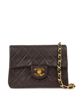 CHANEL Pre-Owned: Коричневая сумка 