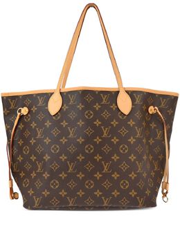 Louis Vuitton Pre-Owned: Коричневая сумка-шоппер 