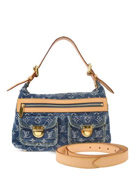 Louis Vuitton Pre-Owned: Голубая сумка 