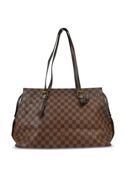 Louis Vuitton Pre-Owned: Коричневая сумка-шоппер 