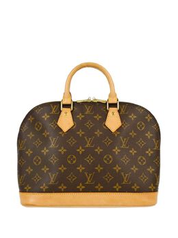 Louis Vuitton Pre-Owned: Коричневая сумка 