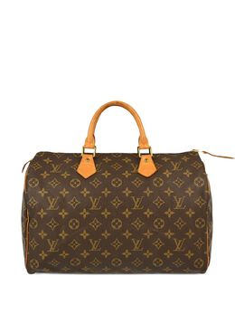 Louis Vuitton Pre-Owned: Коричневая сумка 