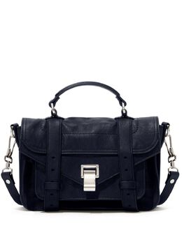 Proenza Schouler: Чёрная сумка  PS1 Tiny Bag