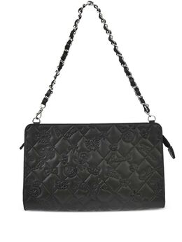 CHANEL Pre-Owned: Чёрная сумка 
