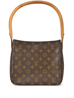 Louis Vuitton Pre-Owned: Коричневая сумка 