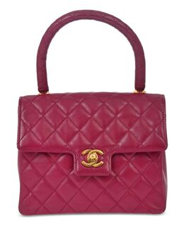 CHANEL Pre-Owned: Розовая сумка 