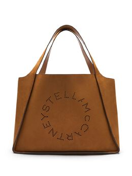 Stella McCartney: Коричневая сумка-шоппер 