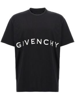 Givenchy: Чёрная футболка 