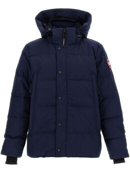 Canada Goose: Синяя куртка  Wyndham