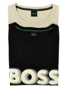 BOSS: Чёрная футболка 